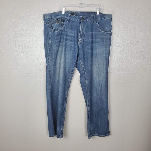 Vigoss USA Straight Leg Plus Size Women's Blue Jeans 44/33 - Picture 3 of 9